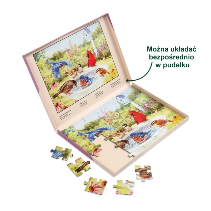 Terapia reminiscencyjna puzzle Relish ptaki w ogrodzie
